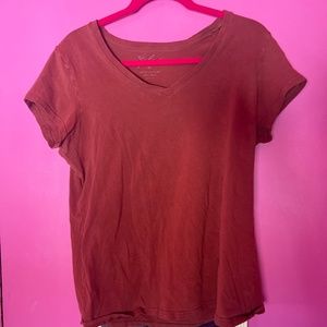 Orange tee from Expression